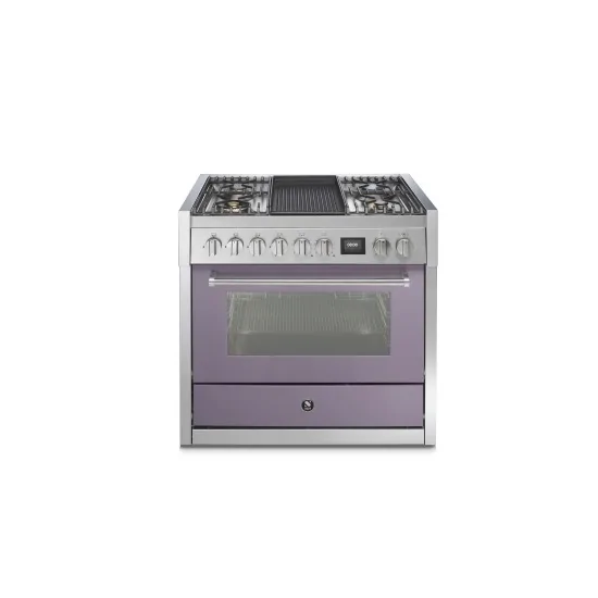 90 cm Küche Steel Genesi GQ9S |Modernes Design |Überlegene Qualität |Dampf