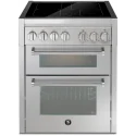 Steel Genesi induzione GQ7SF-4I - Doppio Forno Pizza Professionale 70cm : Colori Steel cucine - s.steel SS