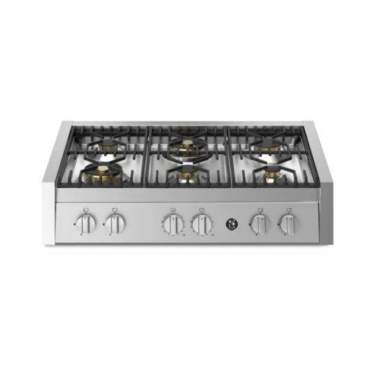 Stahl Genesis GQ9-6W |Professioneller Gaskocher |Messingbrenner |Dreifache Krone