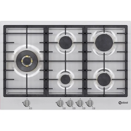 Стальная варочная панель GP7B-5: элегантный дизайн и высокая производительность