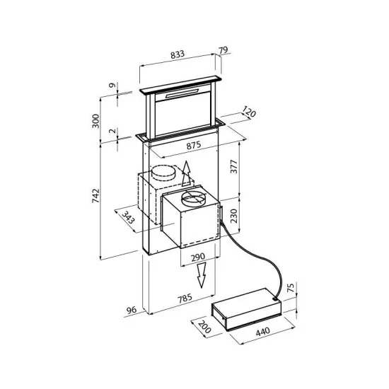 C Foster Ghost 90 cm: The Perfect Solution for Minimalistic Kitchens