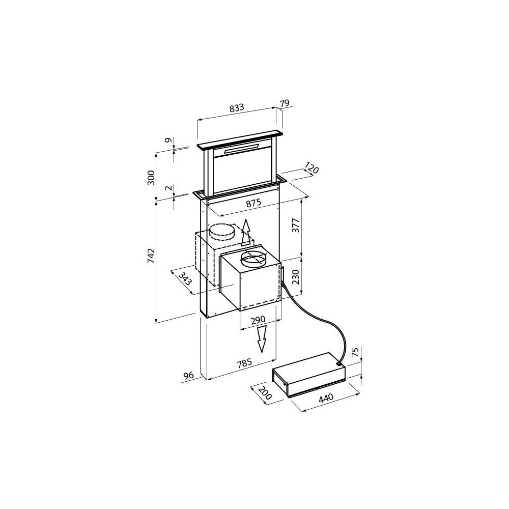Cappa Foster Ghost 90 cm: La Soluzione Perfetta per Cucine Minimaliste