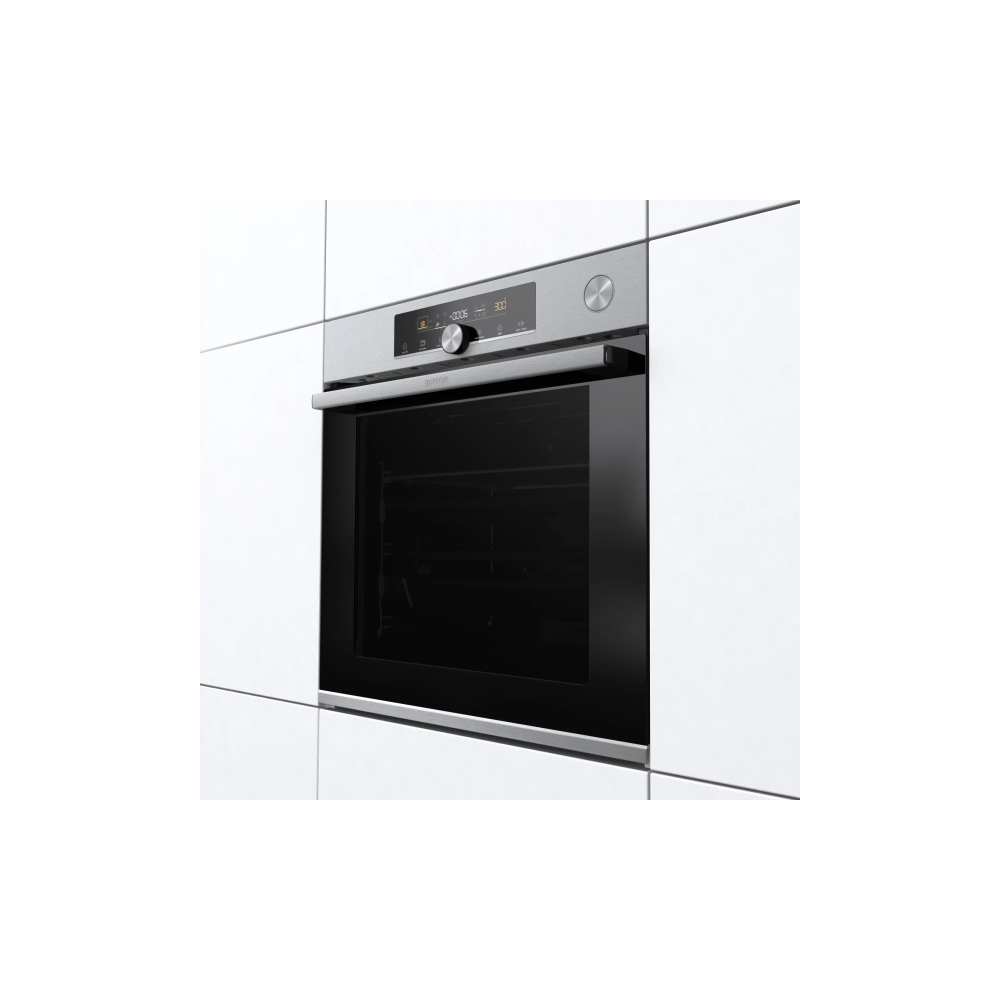 Gorenje BPSA6747A08X: horno multifunción, cable XL, SteamAssist