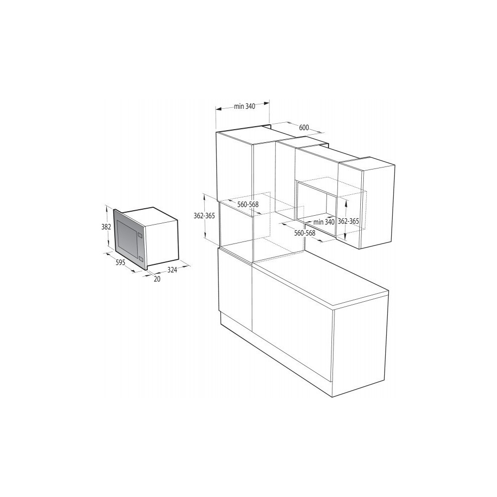 Gorenje BM 201 EM1X: Perfecto para su cocina