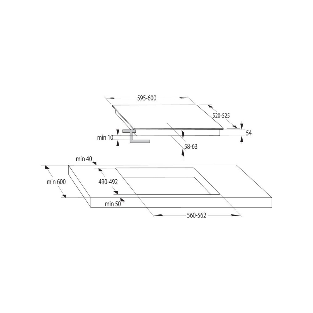 Gorenje GI6421BSCC: Piano Induzione 4 Zone, Potenza 7200W, Comandi Touch