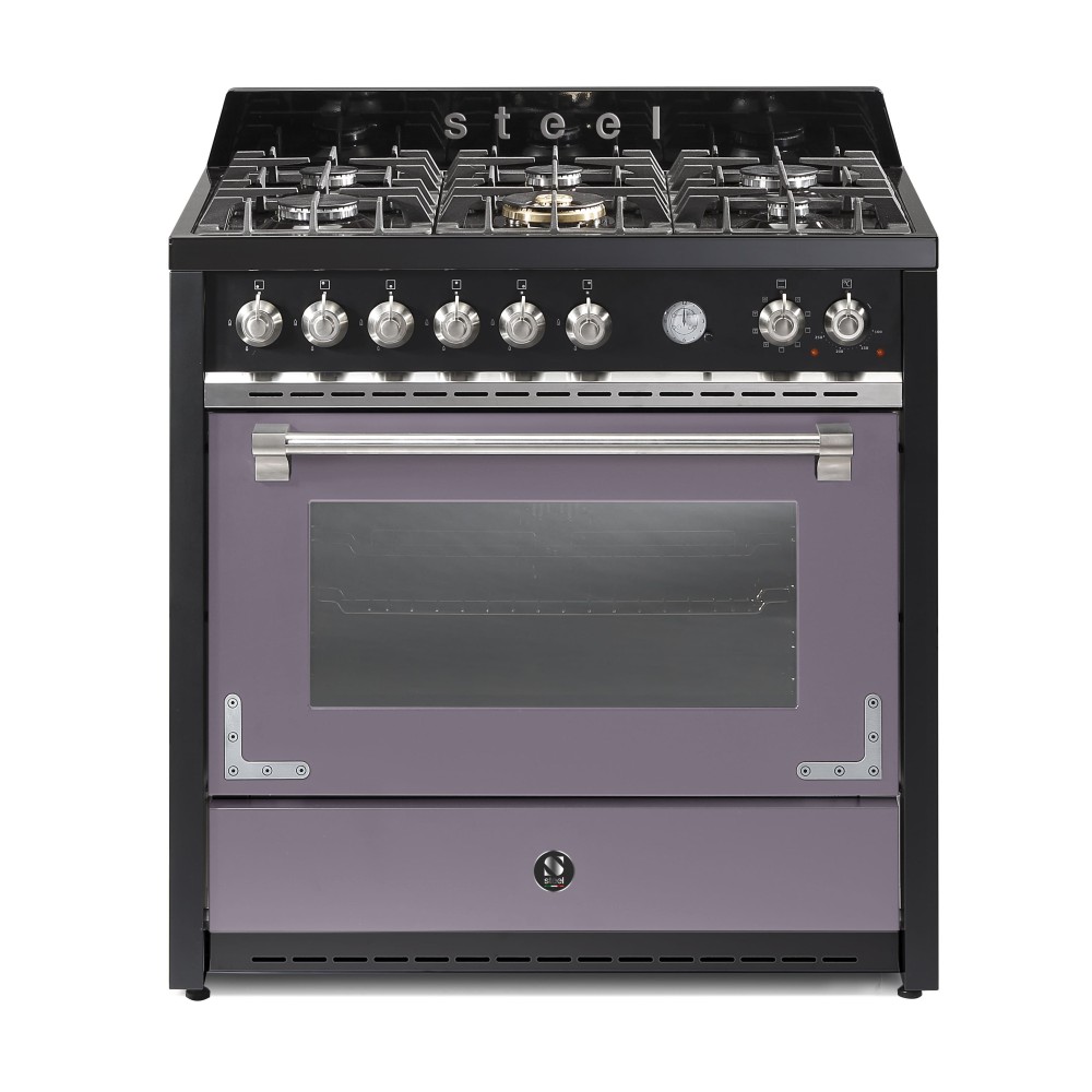 Steel OXFORD | Cucina 90cm | Induzione | Vapore | Multifunzione