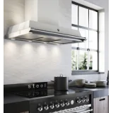 Stahl XK100 |Professionelle Wandhaube |100cm |900m³/h |Elegantes Design