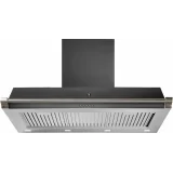 Steel XK90 | Cappa a Parete Professionale | 90cm | 900m³/h | Design Elegante