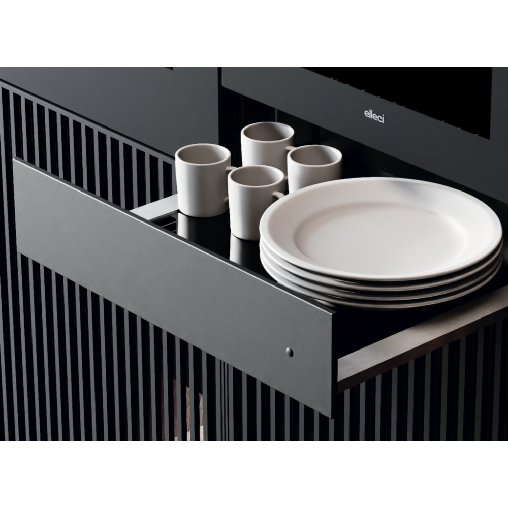 Heat your dishes with Elleci CRVS151BK: Elegant and Functional