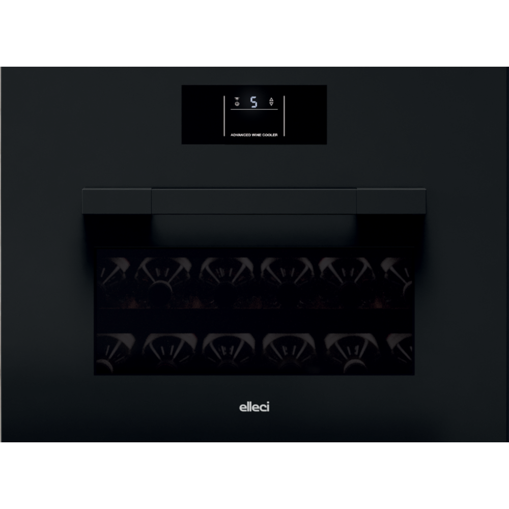 Elleci CAVS451BK: 45cm Wine Cellar, Modern Design and Perfect Capacity