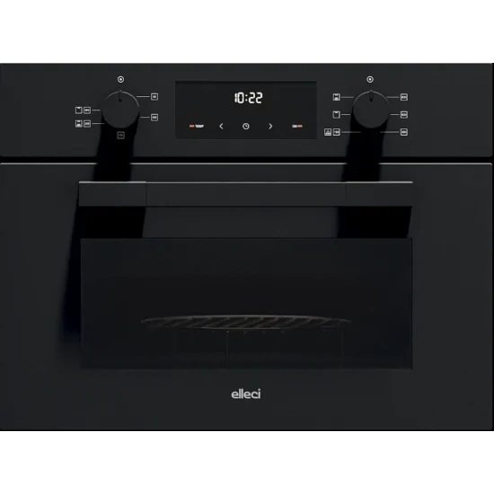 Elleci FVVS451BK: 45 cm vapore oven, Идеально для кухни