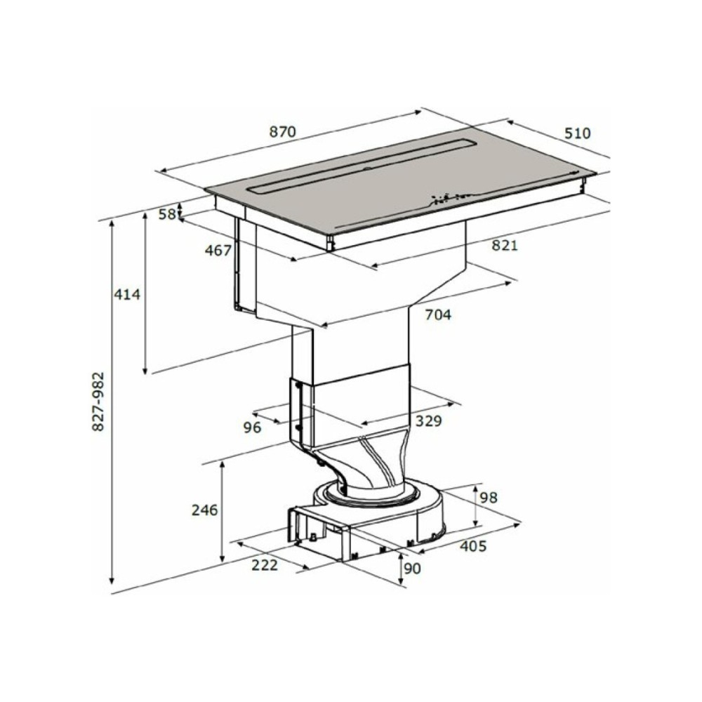 Bertazzoni P904IBH2M30NT : plan d'induction 90 cm, capuche intégrée, puissant et élégant