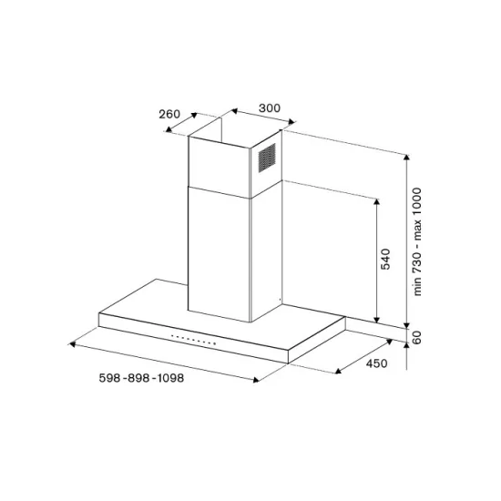 Bertazzoni 帕雷特60cm 无污名 钢