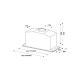 Acquista la cappa a scomparsa da 70 cm Bertazzoni KIN70MOD1XB: Design moderno e prestazioni elevate