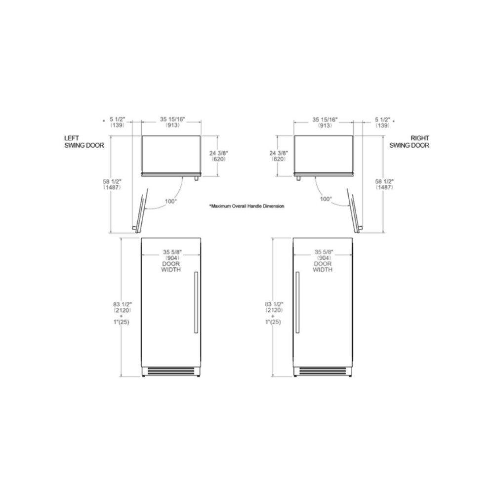 Acquista la colonna frigorifero Bertazzoni LRD905UBRXTT: Elegante, funzionale, classe energetica A++