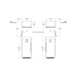 Acquista la colonna frigorifero Bertazzoni LRD905UBRXTT: Elegante, funzionale, classe energetica A++