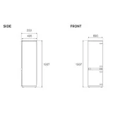 Frigorifero Bertazzoni 70cm | A Scomparsa Totale | Acquista on-line