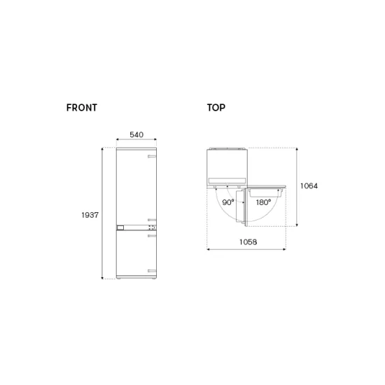 Frigorifero Combinato 60 cm No Frost - Offerta Speciale Bertazzoni