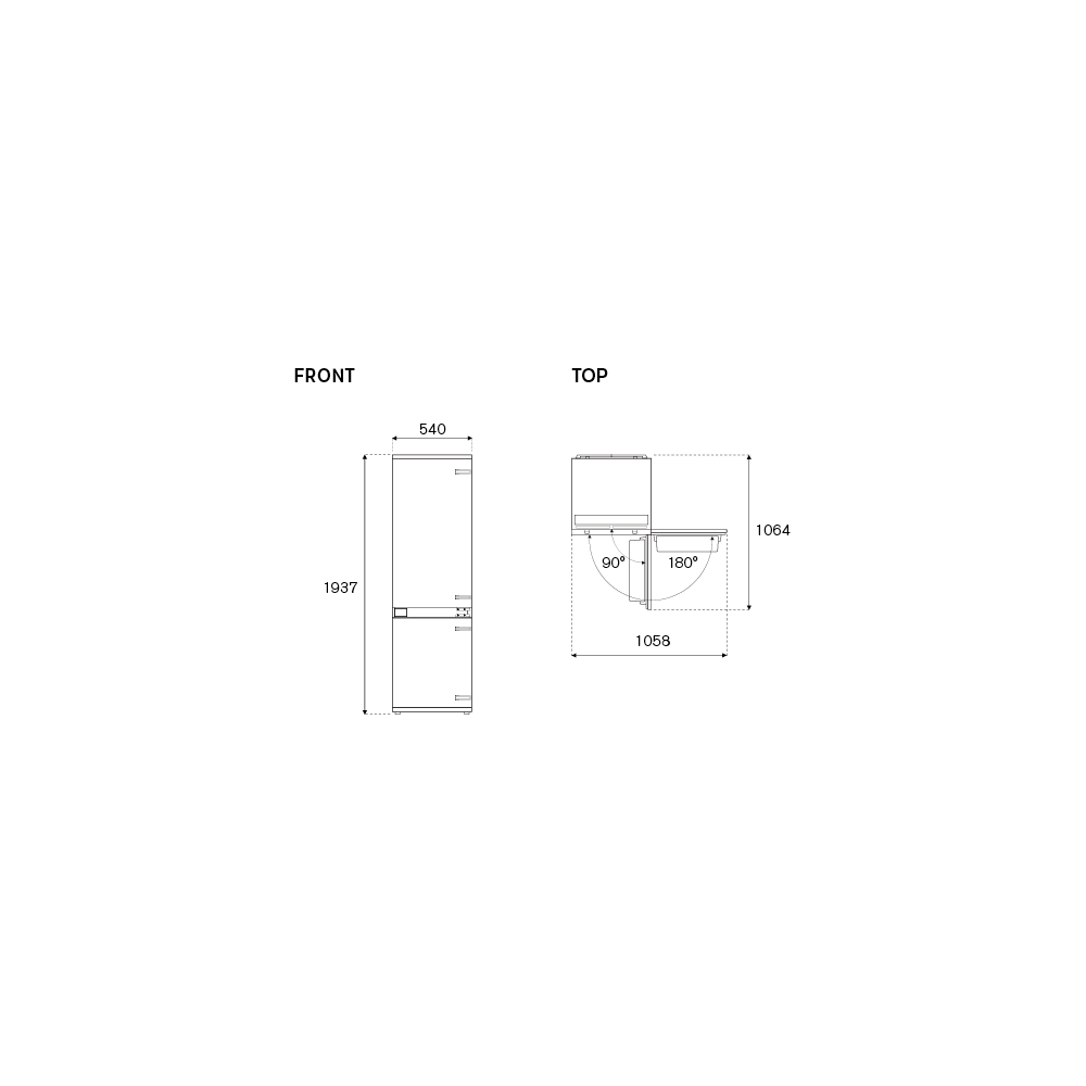 Frigorifero Combinato 60 cm No Frost - Offerta Speciale Bertazzoni