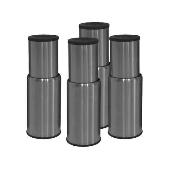 Kit Feet Bertazzoni Silencio Ajustable 100-135 mm Silencio Acero Inoxidable Bertazzoni