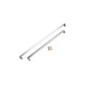 Kit Manijas originales Bertazzoni para frigorífico de puerta francesa 90 cm Serie Profesional