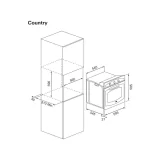 Franke FCO 82 H Horno Country Avena