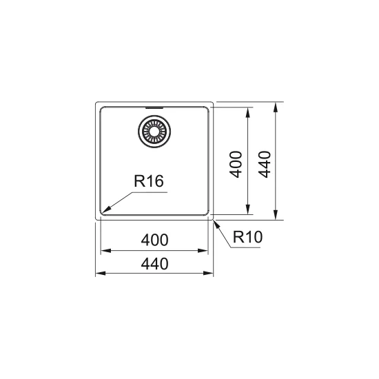 Acquista online il lavello Franke Maris MRX 210-40. Inox satinato, 1 vasca, installazione semifilo. Spedizione rapida.