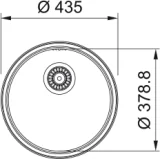 Franke ROX 610-38: Lavadora de acero inoxidable, diseño moderno, fácil instalación