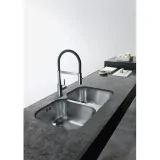 Franke AMX 120: Évier de cuisine Acier inoxydable Satinate,