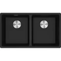 Die Spüle Franke MRG 120-35-35 Basis 80 - 753x433 mm - Sottotop - 2 Becken