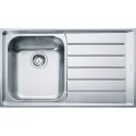 Lavello Franke NEX 211 Base 60 - Inox Satinato 864x514 mm - Filotop/Semifilo