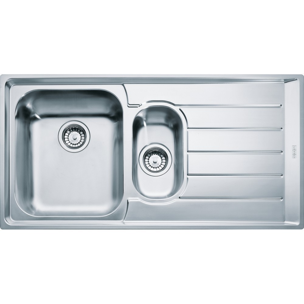 Franke NEXO 251: Fregadero de cocina Inox, 2 cuencas, Base 60/80 cm, Instalación Filotop, Oferta