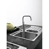 Franke NEX 251: Lavello Cucina Inox, 2 Vasche, Base 60/80 cm, Installazione Filotop, Offerta