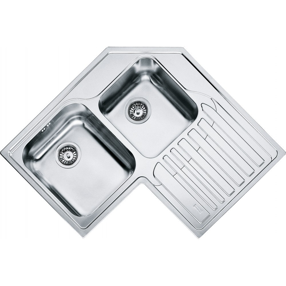 Franke STX 621-E: Évier de cuisine Coin satiné, Design moderne