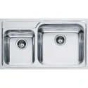 Lavello Franke GAX 620: Acciaio Inox, 2 Vasche, Design Moderno