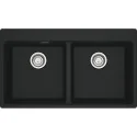 Lavello Franke CENTRO MRG 620-39-39 FTL Black Matt - Doppia Vasca, Design