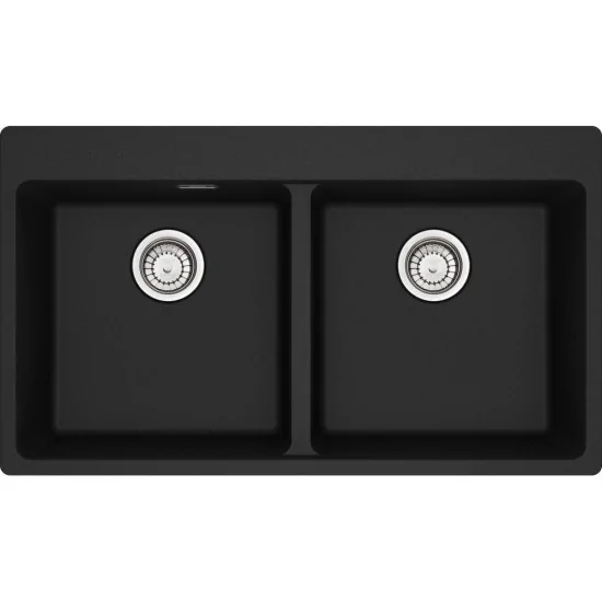 Fregadero de cocina Negro Matt Franke - Elegante, funcional, antiesclavo