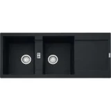 Franke MRG 621: Elegance and Practice in Kitchen | Black Washer Matt in Incasso