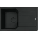 El fregadero Franke URBAN UBG 611-78 Black Matt Fragranite - 1 Bathtub, Destripador reversible, Sanitario
