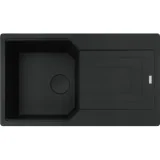 Кухонные раковины Franke в Fragranite Nero Opaco | 1 бассейн + Reversible drip