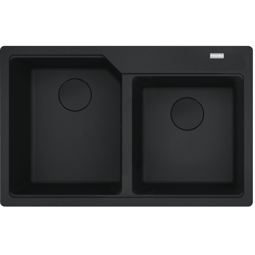 Küchenspüle Franke Fragranite Nero Matt - Modernes Design, einfach zu reinigen