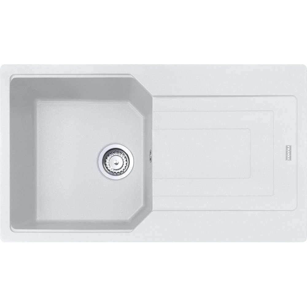 Recessed sink Franke, 1 tub + reversible drip, Fragranite Sanitized