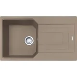 Recessed sink Franke, 1 tub + reversible drip, Fragranite Sanitized