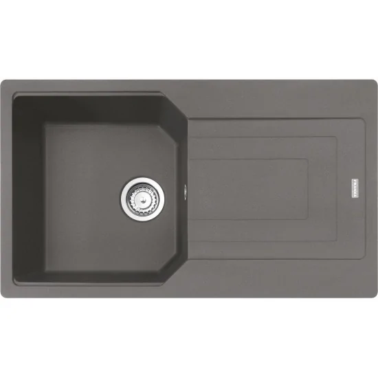 Recessed sink Franke, 1 tub + reversible drip, Fragranite Sanitized