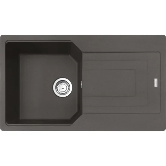 Recessed sink Franke, 1 tub + reversible drip, Fragranite Sanitized