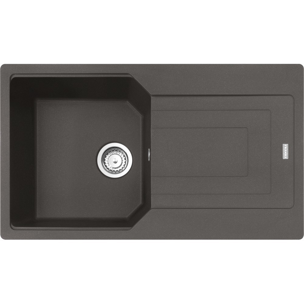 Recessed sink Franke, 1 tub + reversible drip, Fragranite Sanitized
