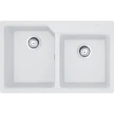 Franke URBAN UBG 620-78 - Fregadero de cocina Fragranita, 2 cuencas, Tratamiento sanitario