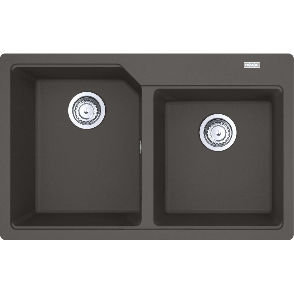 Franke URBAN UBG 620-78 - Lavello Cucina in Fragranite, 2 Vasche, Trattamento Sanitized