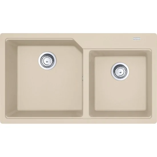 Franke URBAN UBG 620-78 - Spülbecken Fragranite, 2 Becken, Sanitized Behandlung