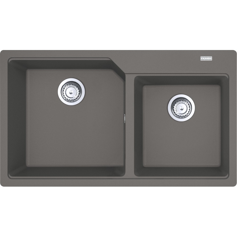 Franke URBAN UBG 620-78 - Fregadero de cocina Fragranita, 2 cuencas, Tratamiento sanitario